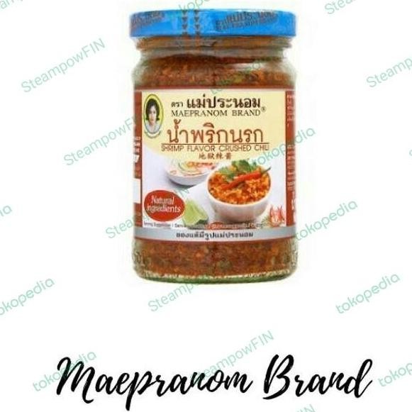

Mae Pranom Shrimp Flavor Thai Crushed Chili Bubuk Cabe Kering Thailand