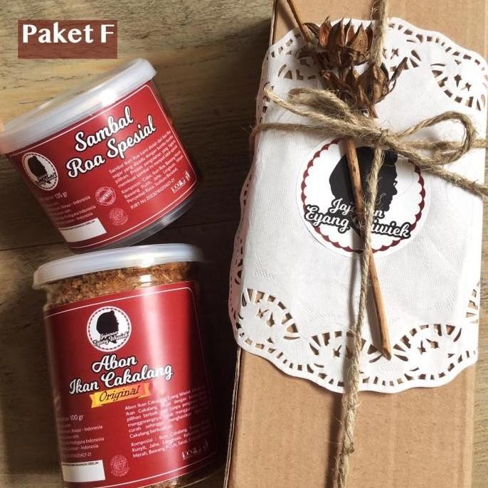 

Parsel Hampers Bingkisan Sambal Abon Jajanan Eyang Wiwiek Paket F