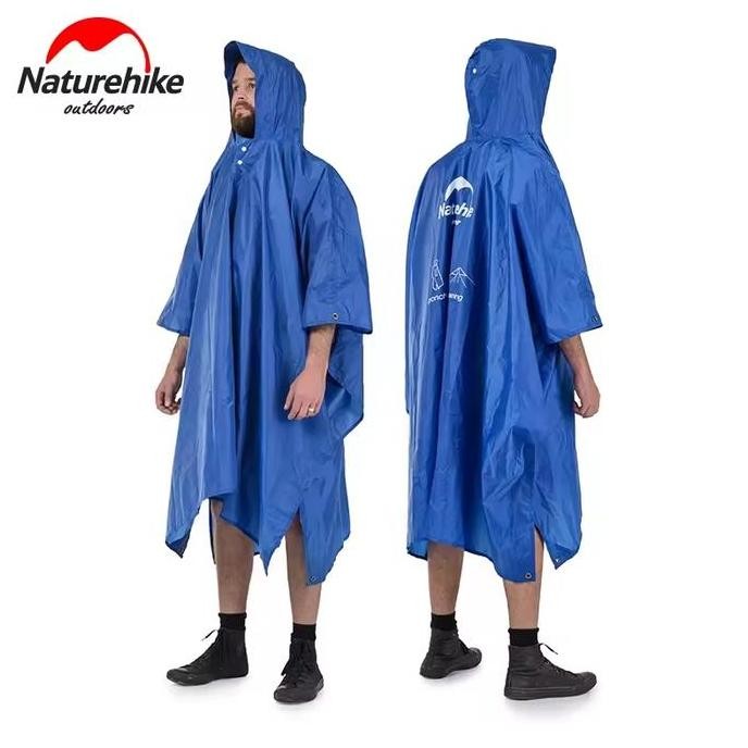 Jas Hujan Ponco 3 In 1 Naturehike 210T / 20D Nh17D002-M / Nh17D003-M