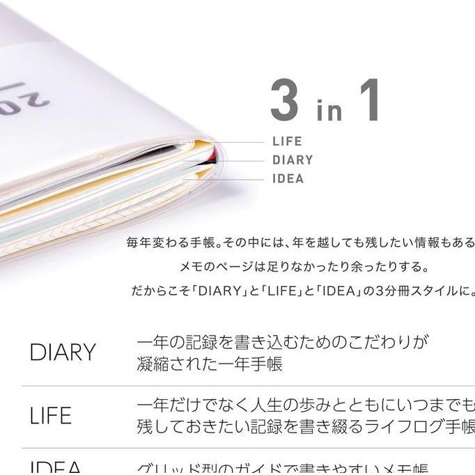 

Jibun 2025 First Kit | Kokuyo Jibun Techo A5 / B6 Slim 3 In 1 Kit | Monthly & Weekly Vertical | Preorder Jepang