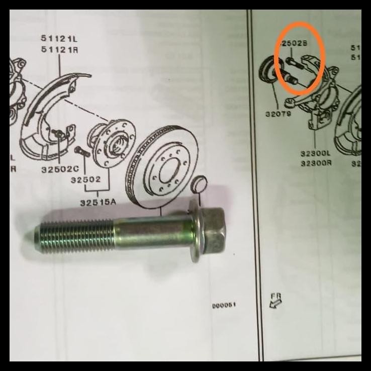 TERBARU BAUT KNUCKLE RODA PAJERO SPORT STRADA TRITON 