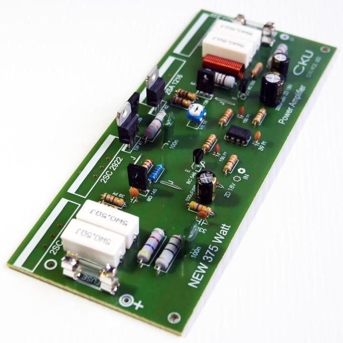 Cku Kit Power Amplifier Ampli 375 Watt Mono
