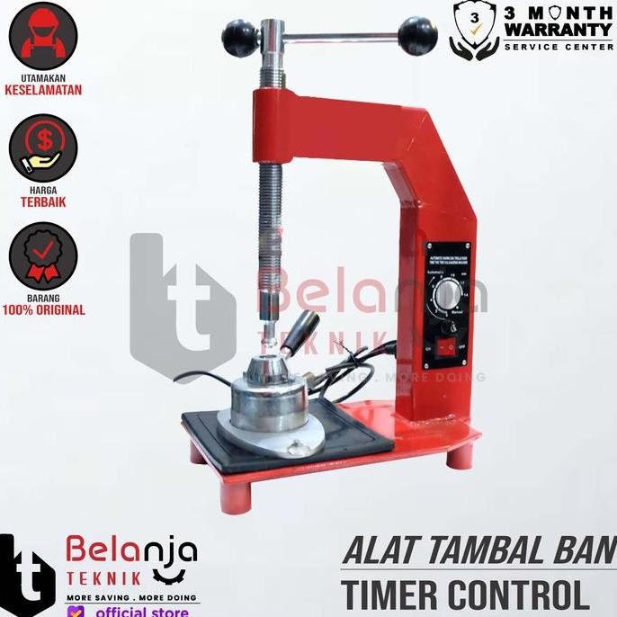 MESIN TAMBAL BAN ALAT TAMBAL BAN LISTRIK DENGAN TIMER CONTROL ORIGINAL DAN TERPERCAYA