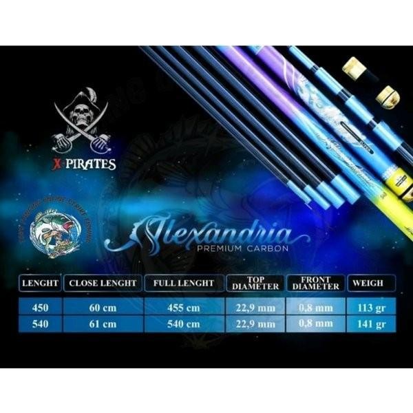 Joran Tegek X-Pirates Alexandria Ikan Fishing Rod