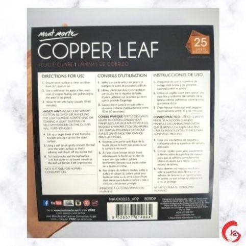 

Mont Marte Copper Leaf 14x14cm 25 Sheet