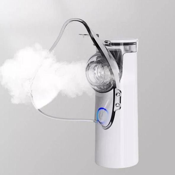 Stk Jsl-W301 Mesh Nebulizer Portable Alat Uap Bantu Pernafasan Asma Obat Inhalasi Untuk Dewasa Anak-