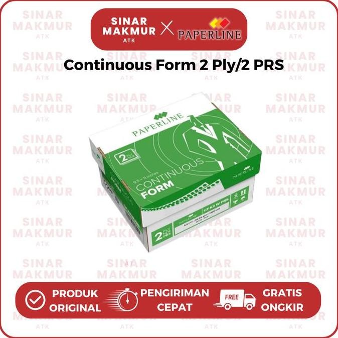 

BEBAS ONGKIR - Continuous Form/Kertas Komputer 9.5x11:2 2 Ply/K2 PRS Paperline (Dus)