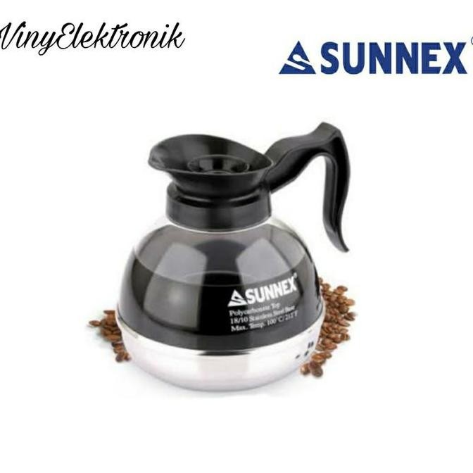 Sunnex Teko Pemanas Kopi / Decanter Coffe Pot 1.8Lt / Teko Pemanas Teh