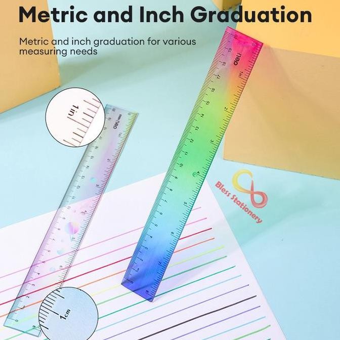 

Penggaris Plastik Penggaris Mika Mistar Garisan Penggaris Transparan