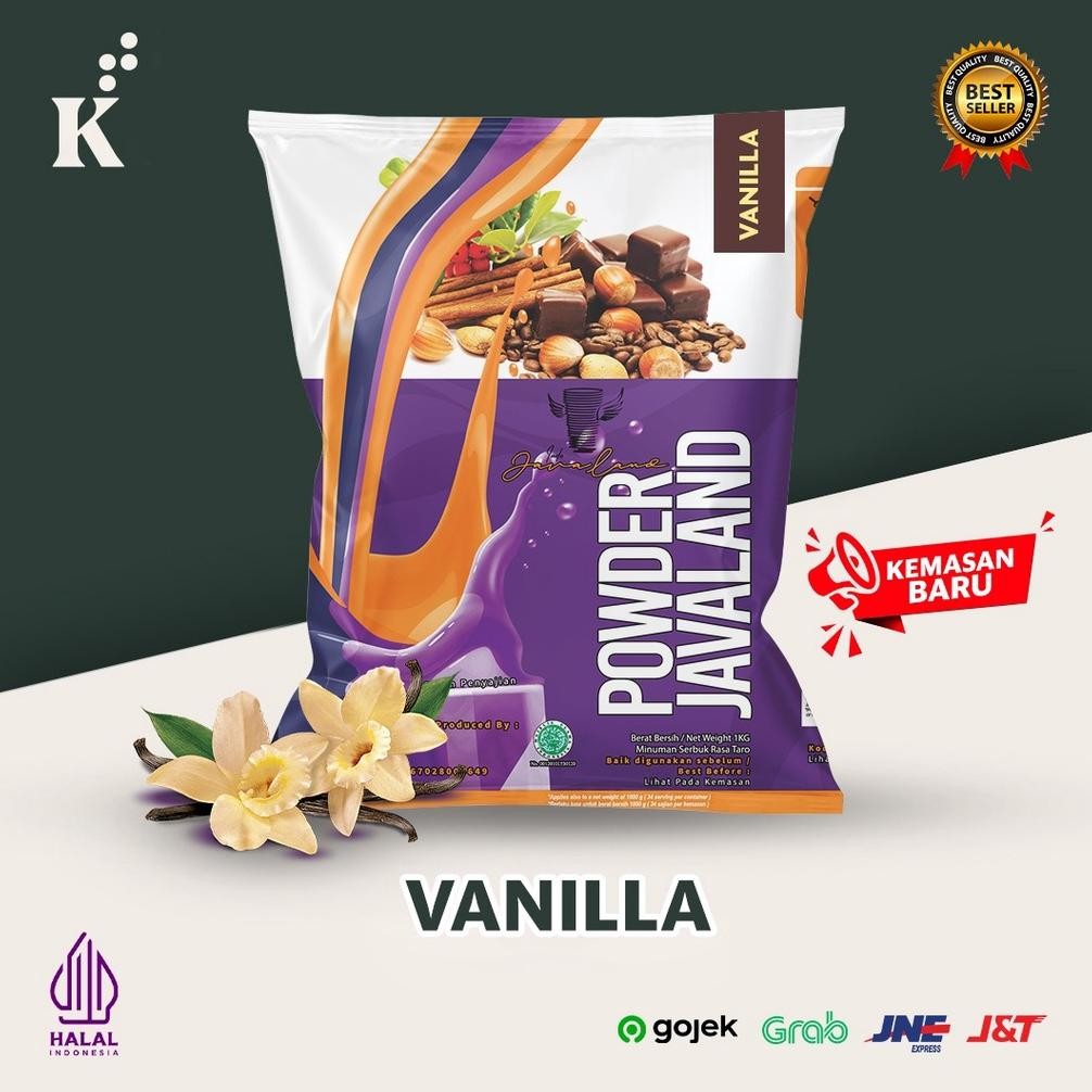 

Powder Vanilla White Bubuk Minuman Bubble Drink Javaland 1 kg Nugi