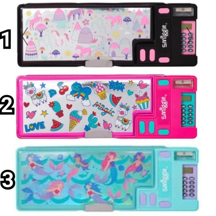 

Smiggle Vibin Pop Out Pencil Case Original - Tempat Pensil