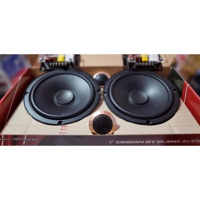 SPEAKER SPLIT 2 WAY CUBIG SWISSLINE GOLD