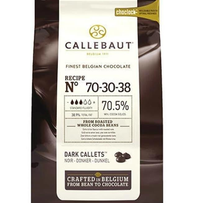 

Promo Callebaut 70% Dark Chocolate Belgian Choco Callets 500gr COD