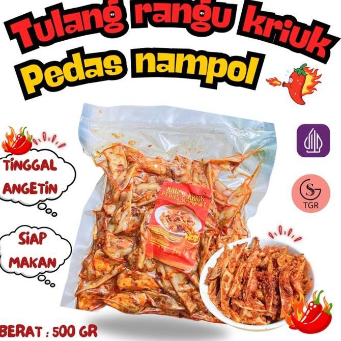 

Paket Wareg 500Gr Rangu Kriuk Chili Oil Isi Banyak Puas Ayam Mantap Pedas Nagih Food Frozen Makanan Meat Instan Masakan