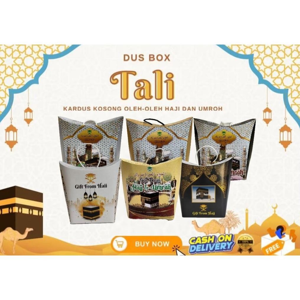 

DUS TALI /TAS TALI 1 pack isi 50 pcs | oleh oleh haji & umroh Nugi