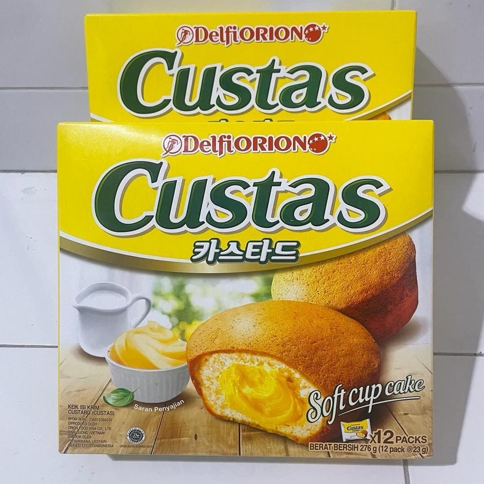 

DELFI ORION CUSTAS SOFT CUP CAKE 12 PACK x 23 GR Nugi