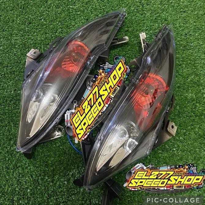 LAMPU DAJJAL LAMPU MOTOR  TERANG REFLEKTOR LAMP LAMPU DEPAN MIO J CUSTOM LAMPU SEN SEIN RITING MIO J