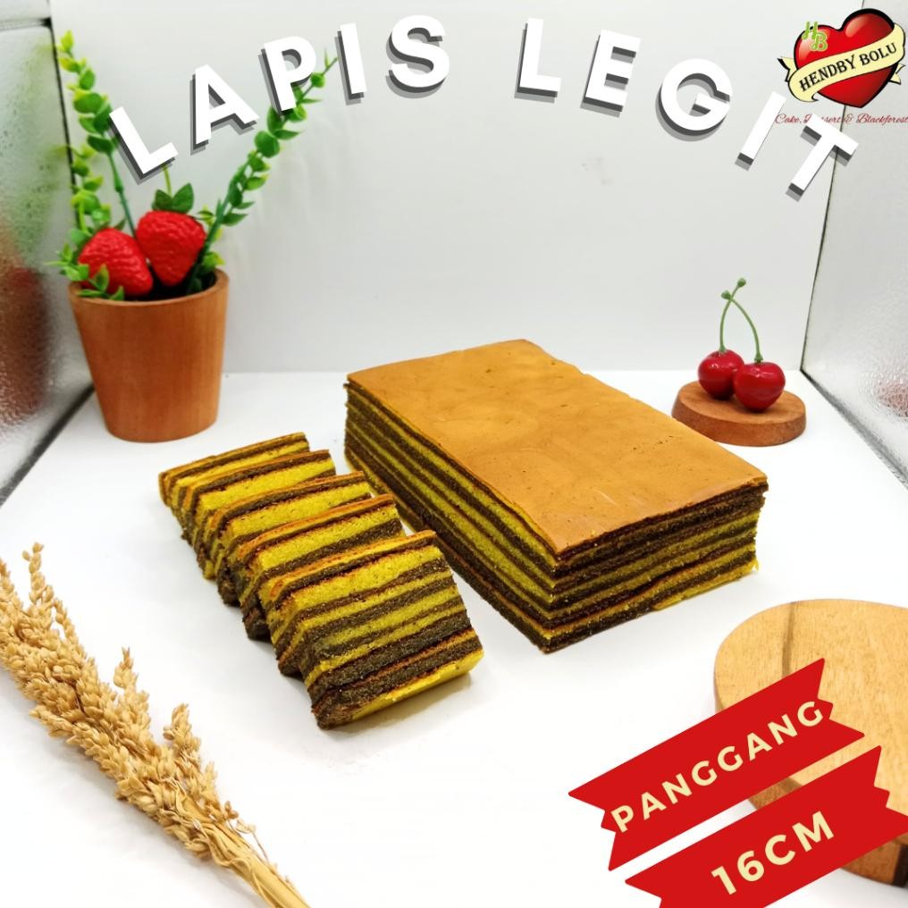 

Kue Lapis Legit Original Spesial / Kue Tradisional Lapis Legit Nugi