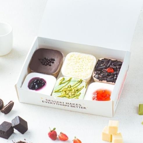

Historycake #1 Dessert Box Mini Kue Bandung Kue Box Cheese Cake Nugi