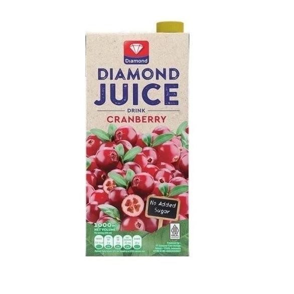 

DIAMOND JUICE 1 LTR RASA CRANBERRY Nugi