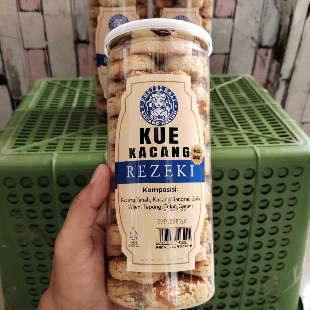 

Kue Kacang Wijen REZEKI Poetri Bali 500gr Nugi