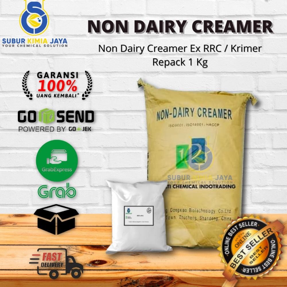 

NDC Creamer / Susu Krimer / Non Dairy Creamer Premium Halal Ex RRC 1 KG Nugi
