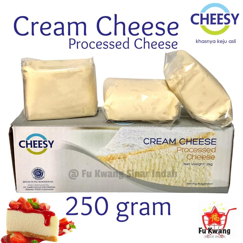 

Cheesy Cream Cheese Halal MUI 250 Gram Nugi