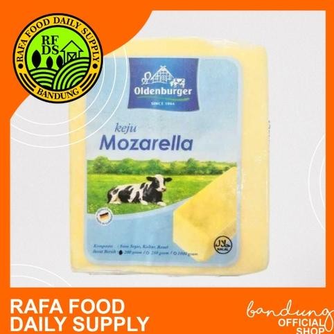 

Keju Mozarella Oldenburger 200 gram/Impor Halal Dari Jerman Nugi