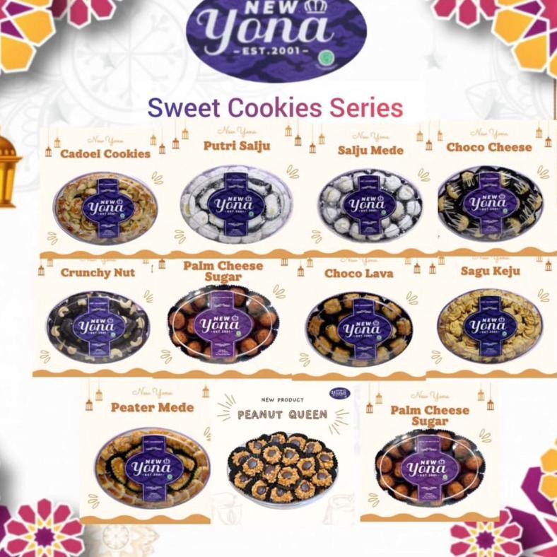 

Ready New Yona Cookies Sweet Series Kue Kering Lebaran Bandung 500 Gram Putri Salju Nastar Terlaris Nugi