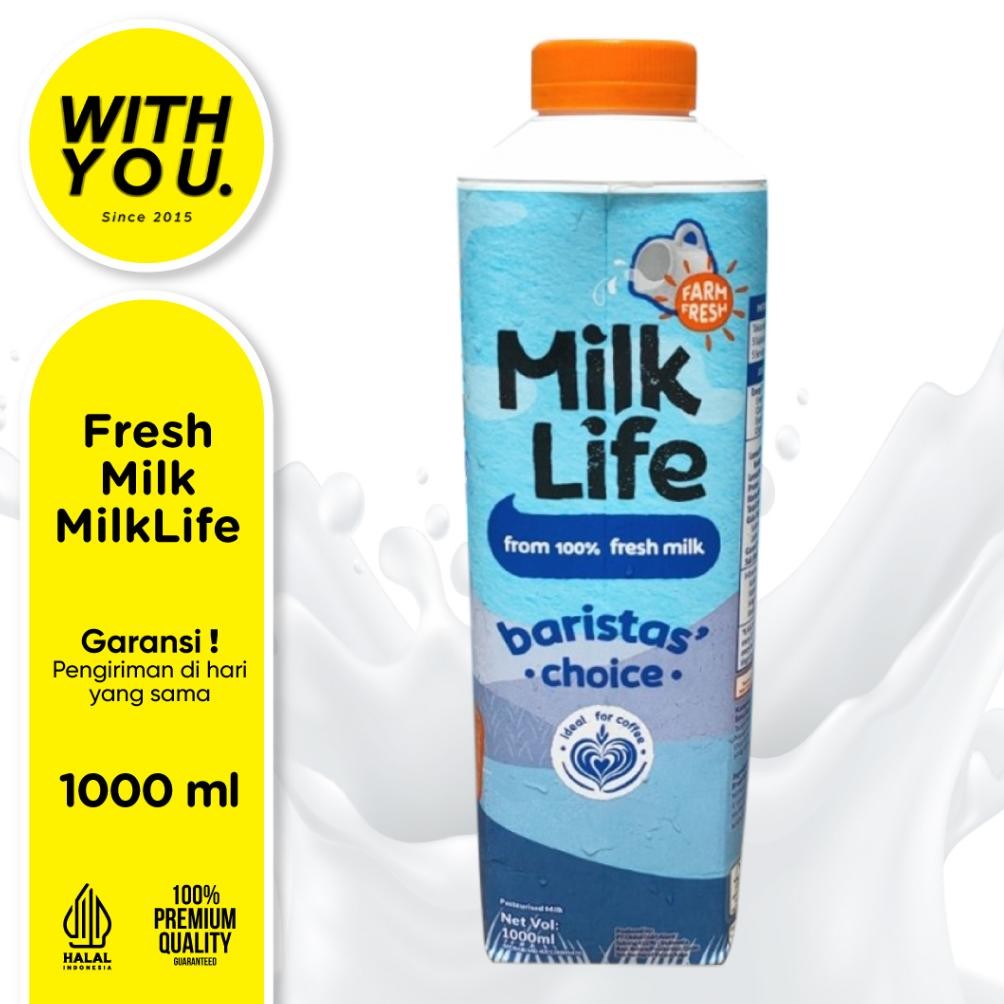 

Milklife Baristas Choice Fresh Milk 1000ml Nugi
