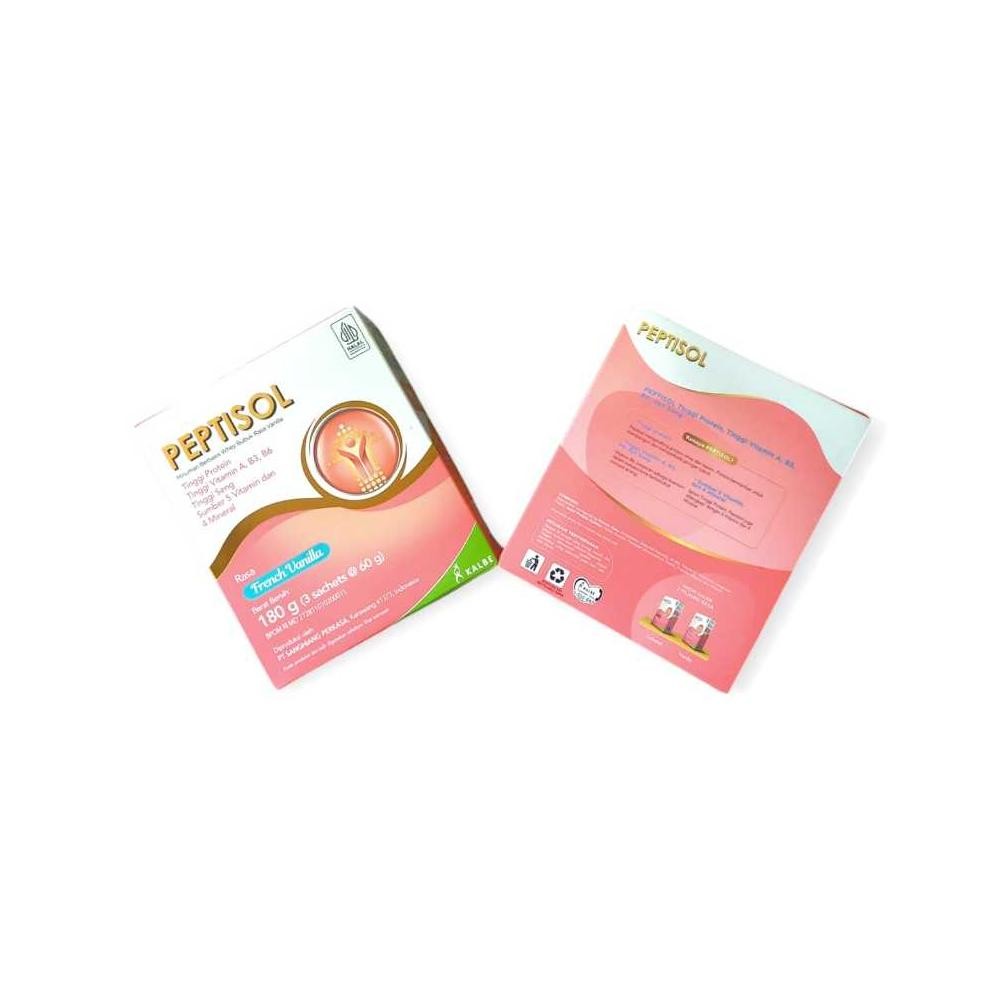 

Peptisol vanila 180 gr - Peptisol coklat 180 gr Nugi