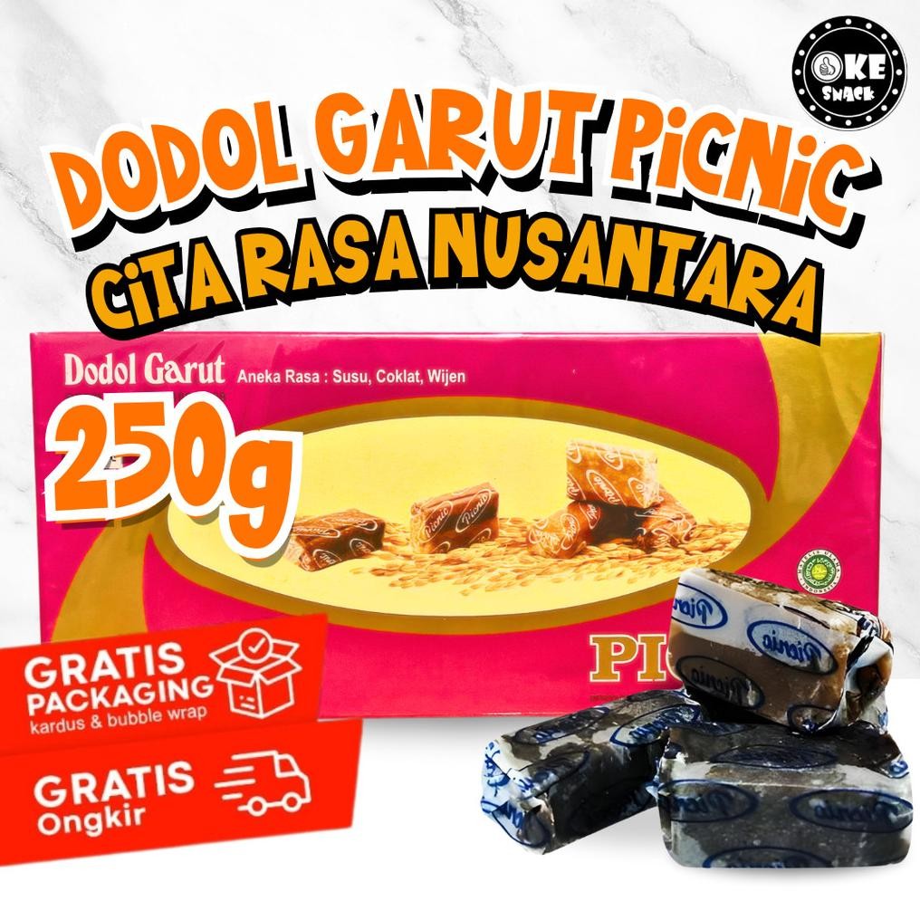 

Camilan Tradisional Dodol Picnic 250gr Nugi