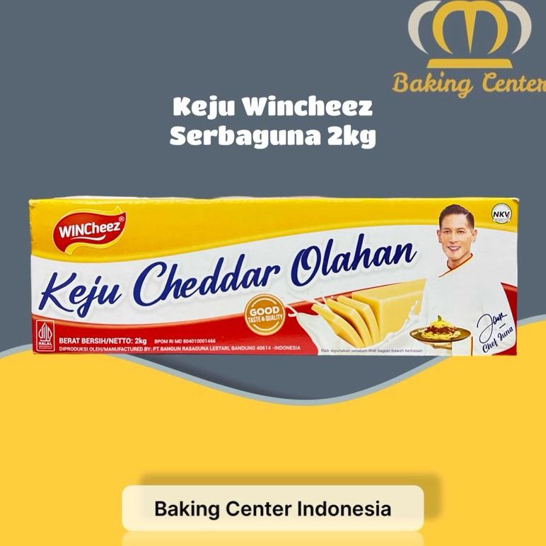 

Keju Wincheez Regular 2kg Gurih Topping Tersedia Nugi