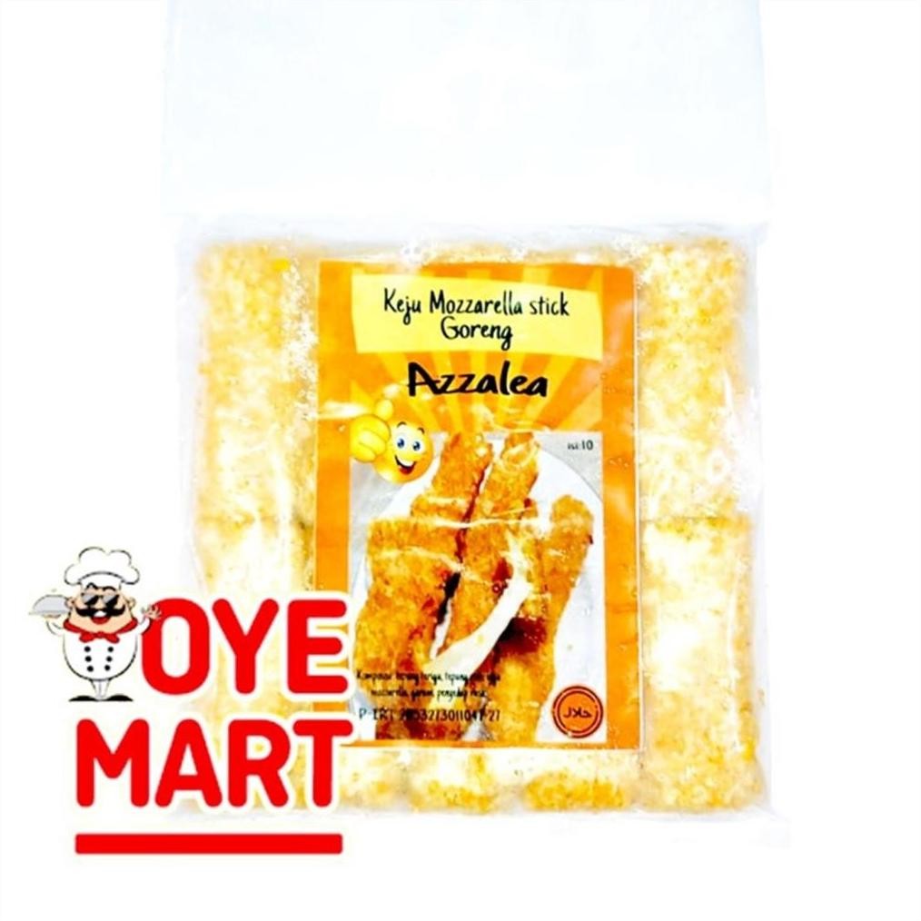 

AZZALEA KEJU MOZARELLA STICK GORENG ISI 10/MOZARELLA GORENG Nugi