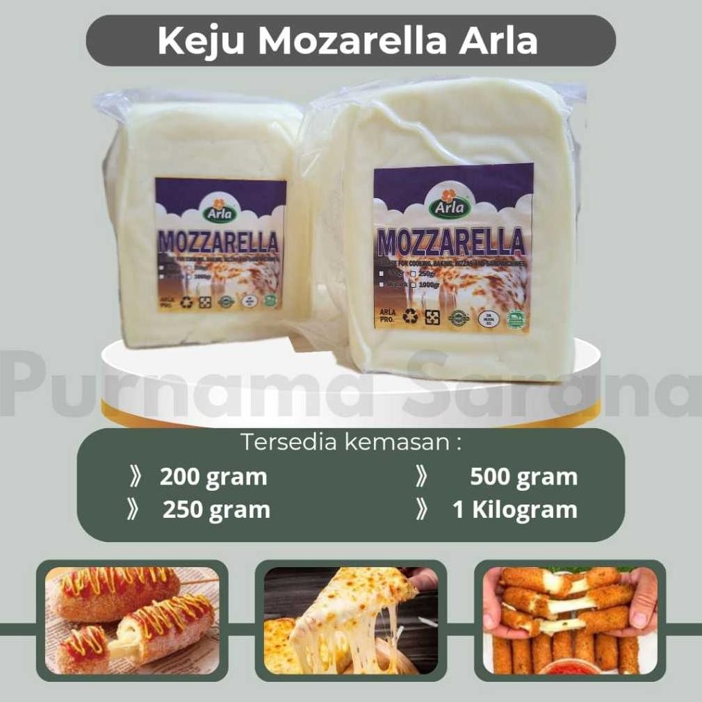 

Keju Mozarela Arla 1kg Import Denmark ( Halal ) Nugi
