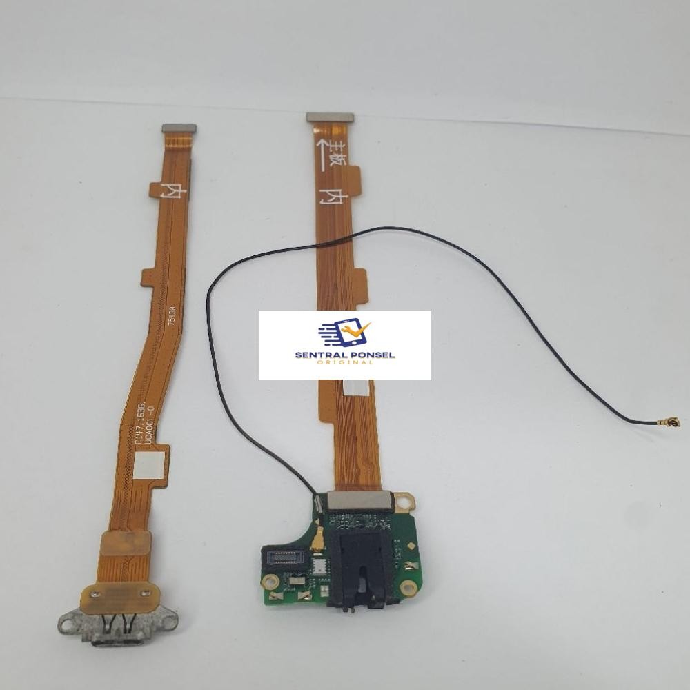FLEXIBLE KONEKTOR CAS / CHARGER OPPO F1S ORIGINAL FULLSET FLEXIBLE KONEKTOR HANDSFREE OPPO  F1S