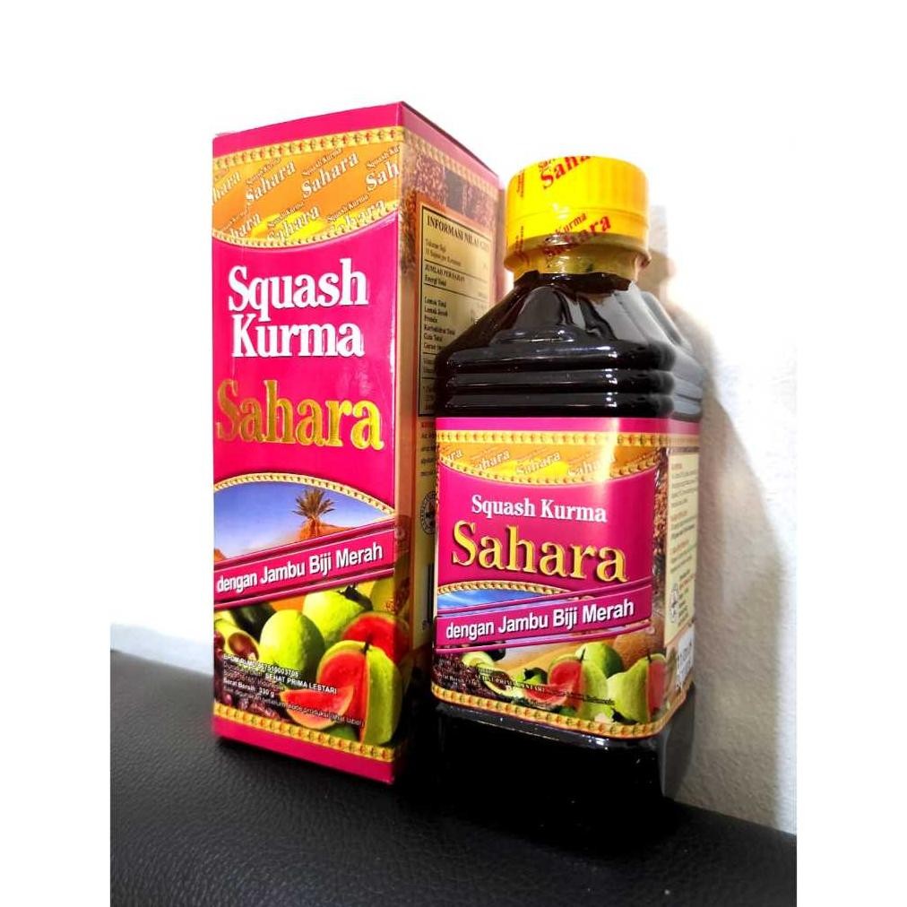 

Squash Sari Kurma Sahara Plus Jambu Biji Merah / Sahara Tropical Fruit Nugi
