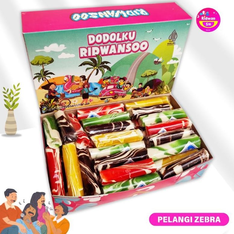 

Dodol Garut Pelangi Zebra 500 gr Nugi