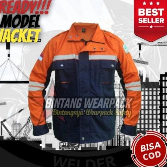 WEARPACK SAFETY K3/WEARPACK SEMI JAKET/SERAGAM PROYEK/BAJU KERJA
