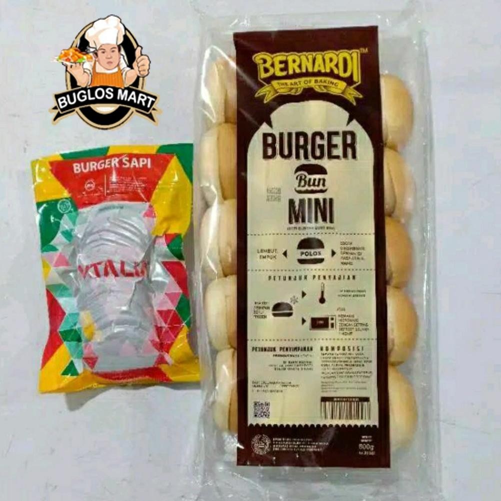

Paket Roti Burger Mini Bernardi 20s Nugi