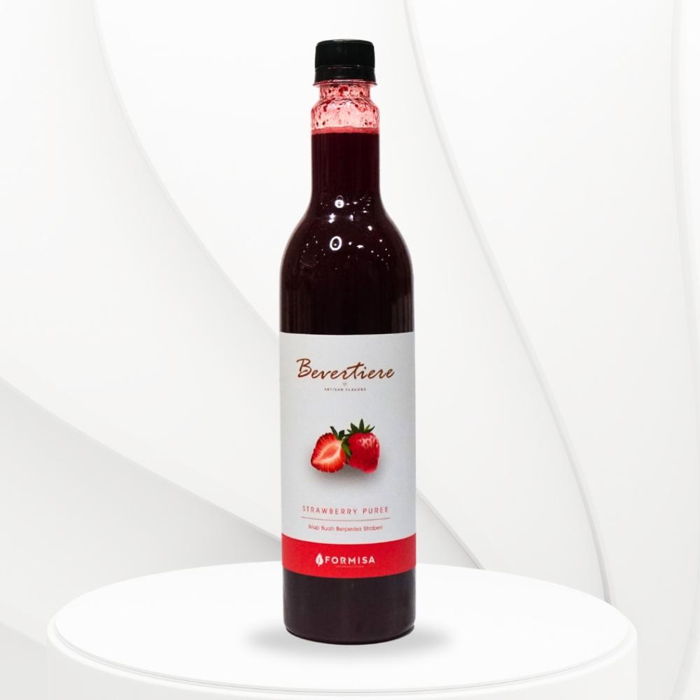 

Bevertiere Syrup Strawberry Puree 800ml Nugi