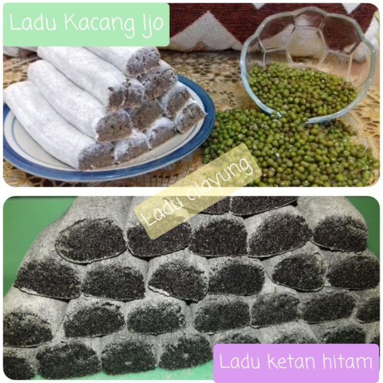 

Ladu Mix Ketan Hitan + Kacang Ijo 900grm (paket hemat 3box) Nugi