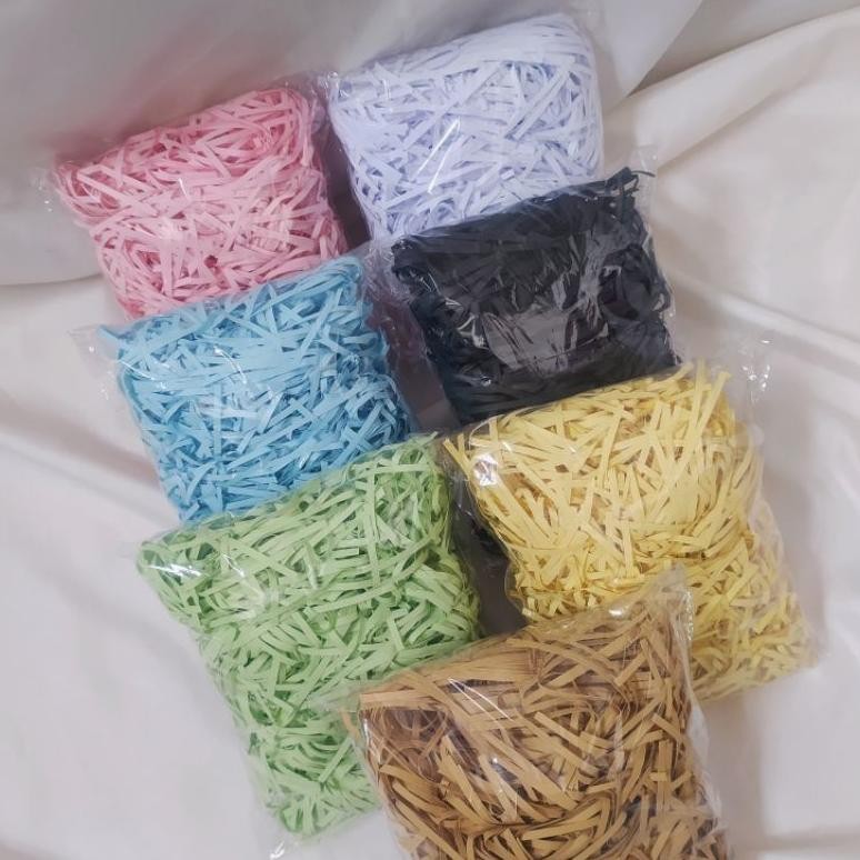 

Kertas Cacah 100 gram / Decoration Paper Thread Nugi