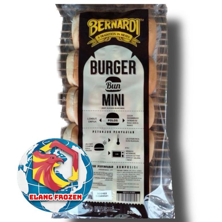 

Roti Burger Bernardi Mini isi 20 Nugi