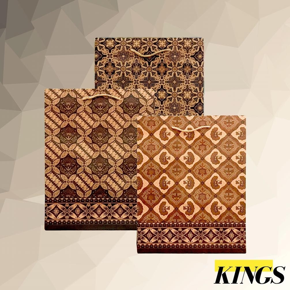

10 PCS Kiky Paper Bag Kraft Batik Small Nugi