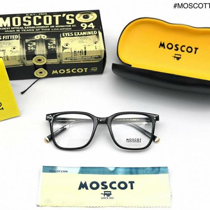 Frame Kacamata Pria Moscot Travis Besar Ringan Gratis Lensa Minus