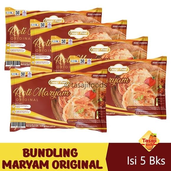 

Bundling Roti Maryam Original 5 Pcs Nugi