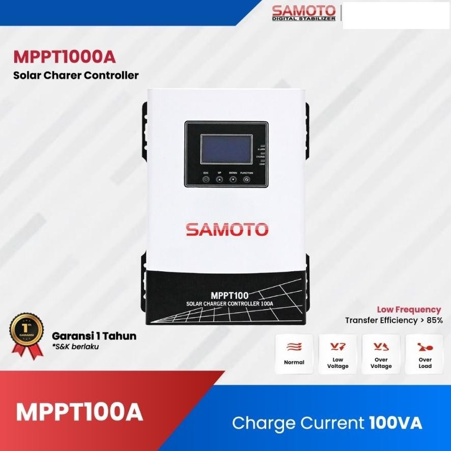 SOLAR CHARGER CONTROLLER MPPT 100A /SAMOTO /TENAGA SURYA / SOLAR PANEL