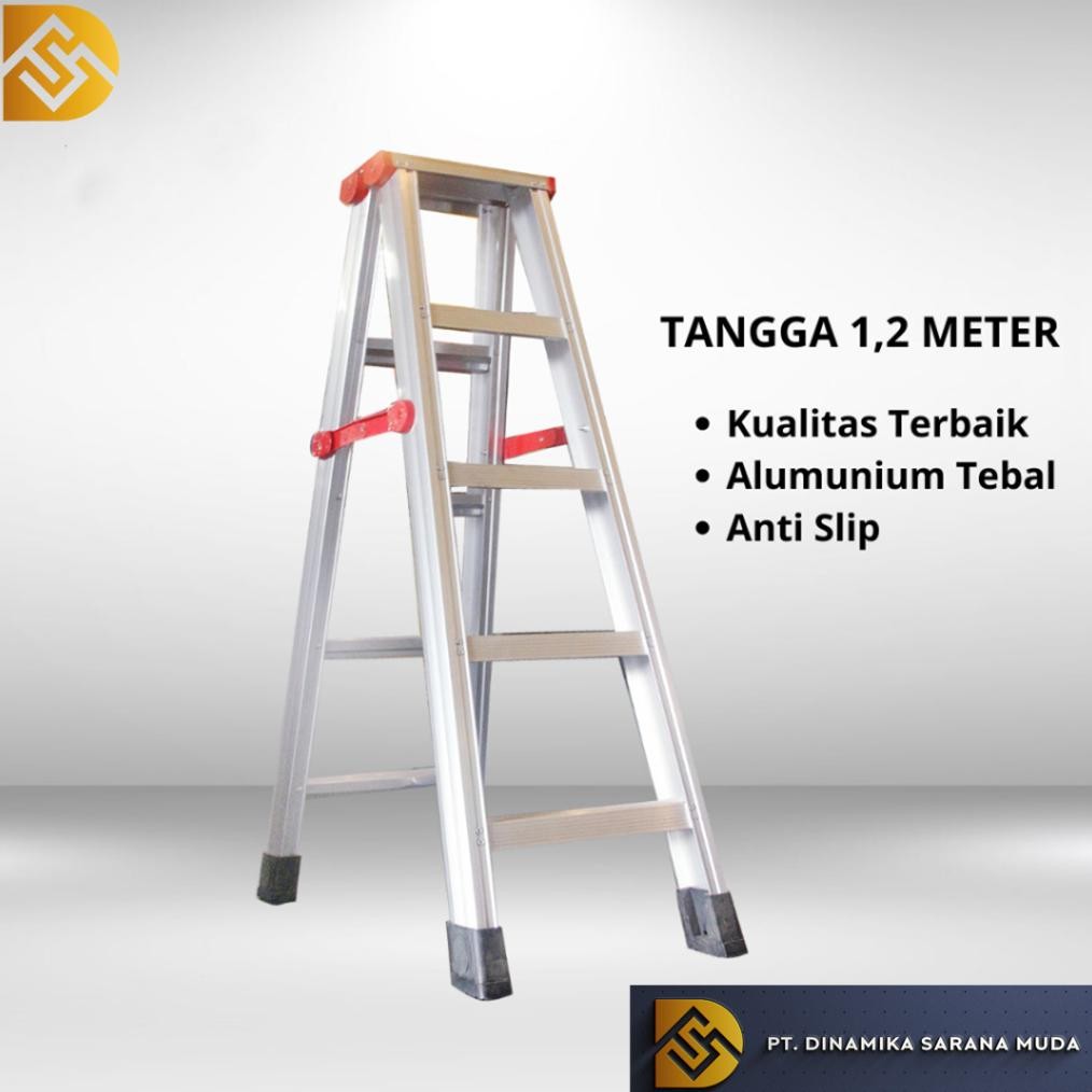Terlaris Tb Ganeza - Tangga Alumunium Tangga Lipat A Jumbo / Tangga Lipat Alumunium / Tangga Lipat /