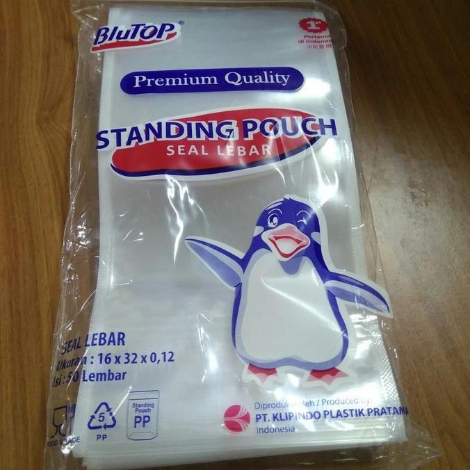 

PLASTIK STANDING UP POUCH 16 X 32 CM - KLIP KEMASAN BENING TEBAL ISI 50 LEMBAR Nugi